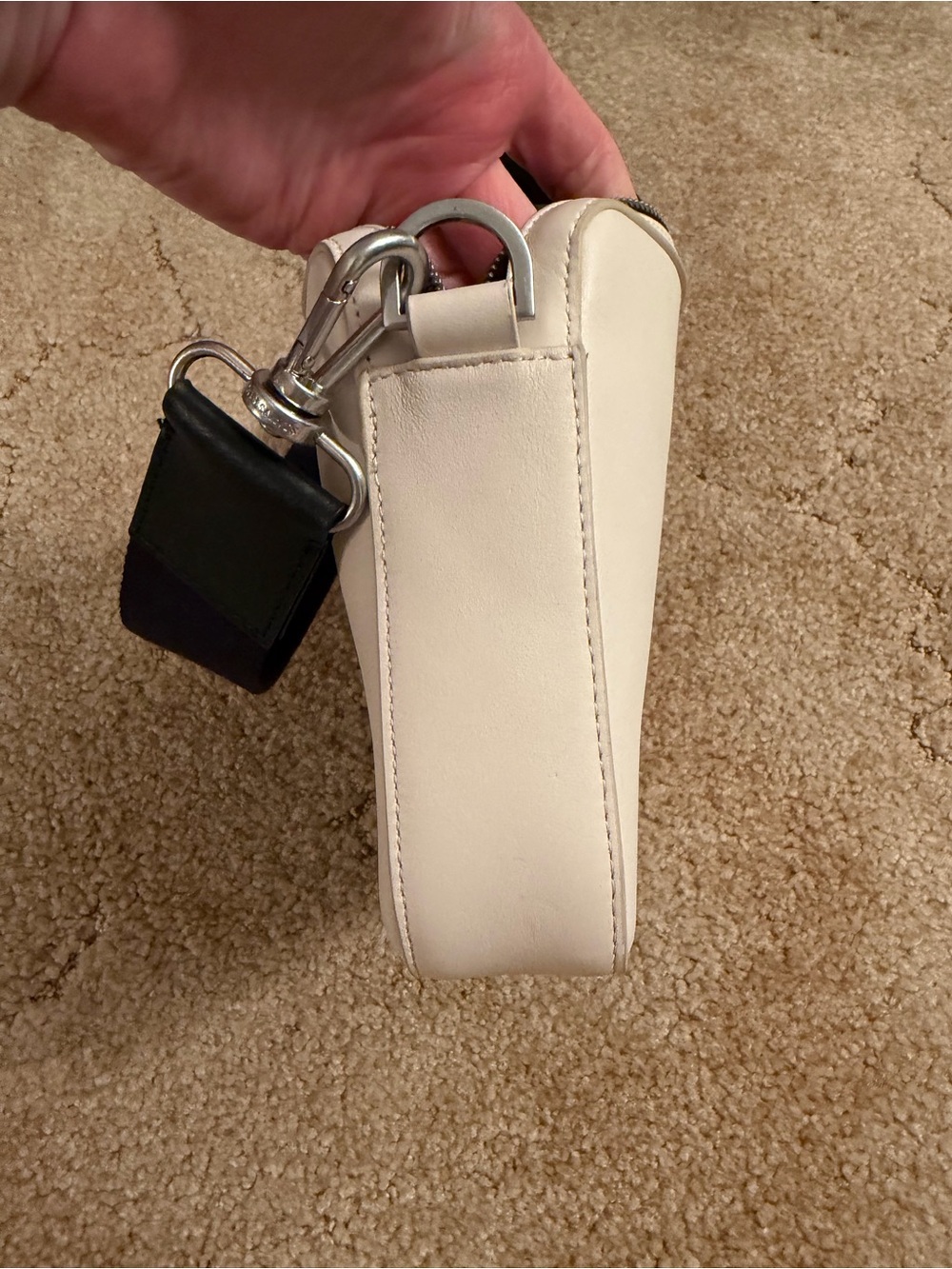 AllSaints Black Leather Interior Label - Picture 6 of 13